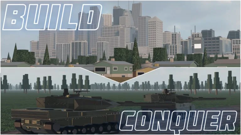 Build and Conquer experience media from the Roblox gallery. The listing does not describe what this frame shows.